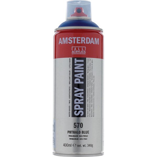 TALENS Amsterdam Spray Paint 400ml 570 Phthalo Blu