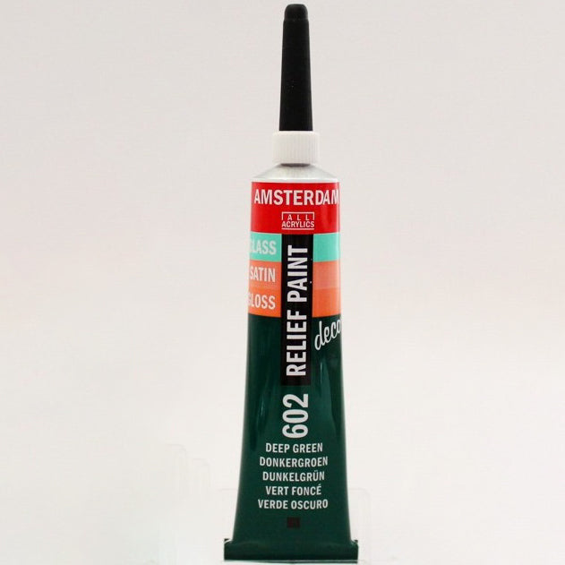TALENS Decorfin Relief Paint 20ml 602 Deep Green