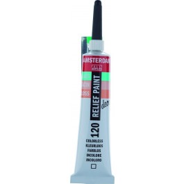 TALENS Decorfin Relief Paint 20ml 120 Colourless