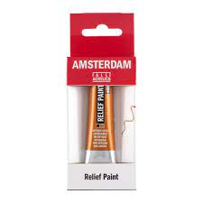 TALENS Decorfin Relief Paint 20ml 814 Antique Gold