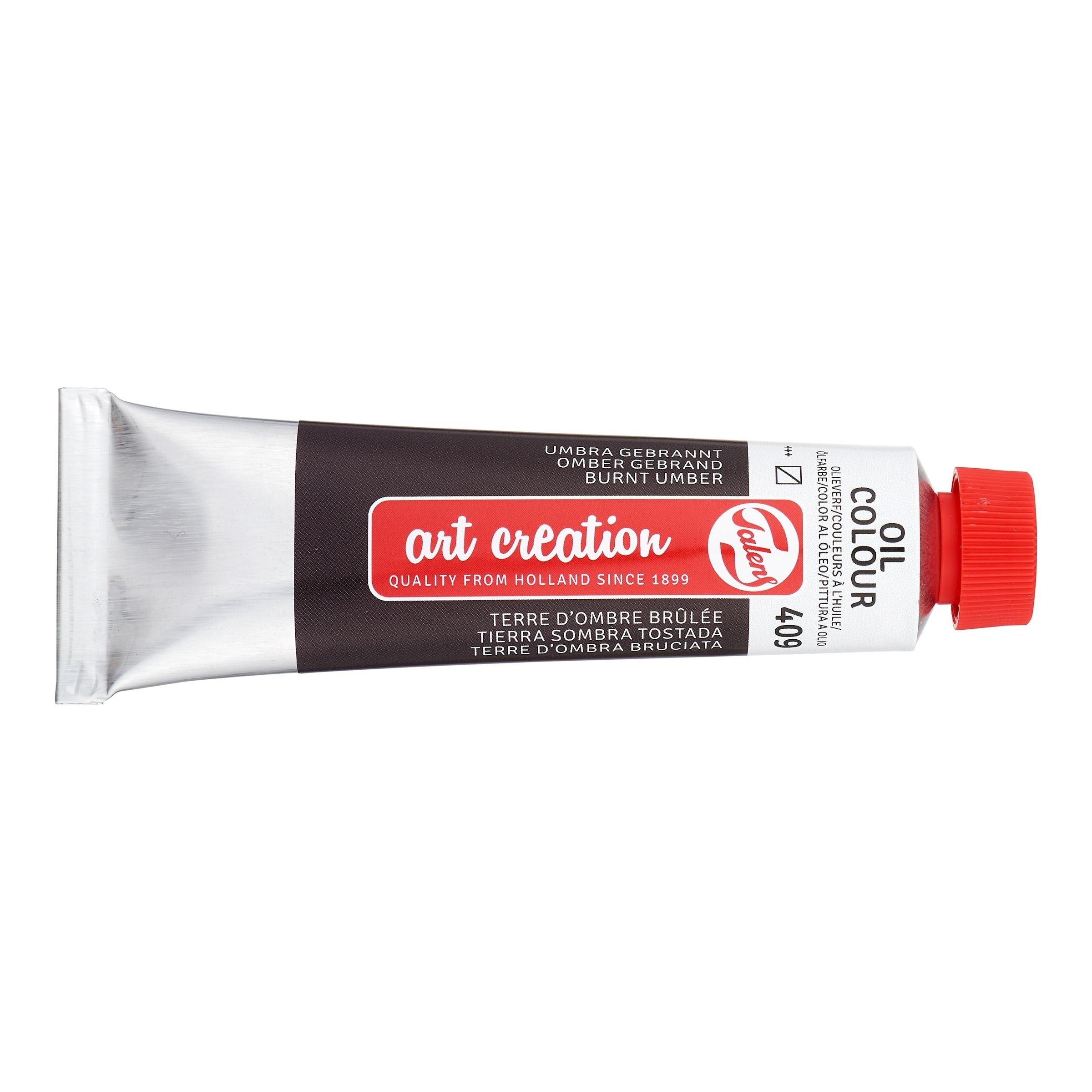 TALENS Art Creation Oil Col 200ml 409 Burnt Umber