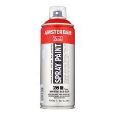 TALENS Amsterdam Spray Paint 400ml 399 Red Deep