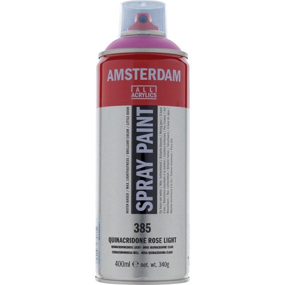 TALENS Amsterdam Spray Paint 400ml 385 Quin. Rose
