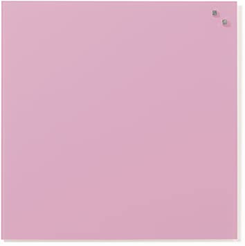 NAGA Magnetic Glass Board 45x45cm 10721 Pink