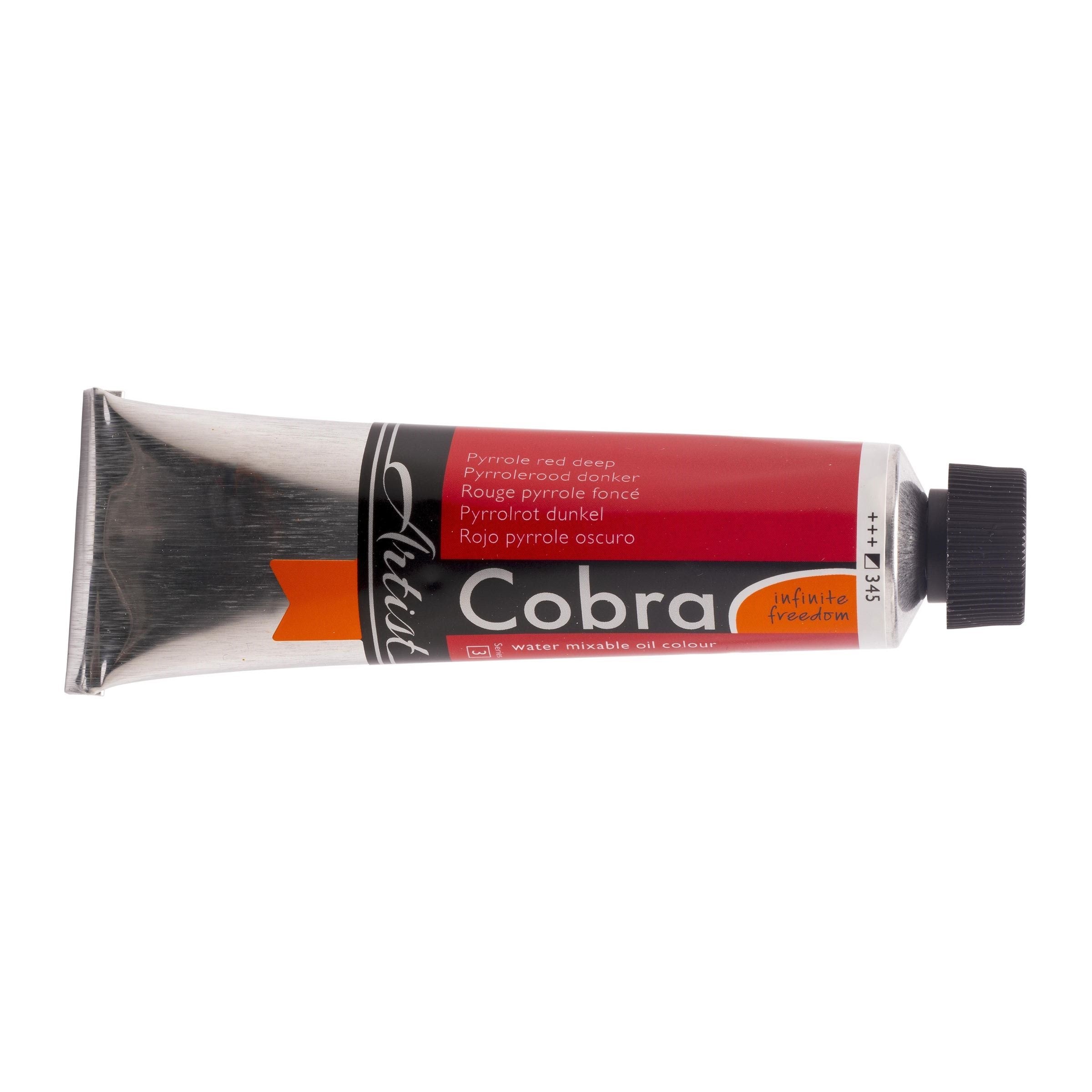 TALENS Cobra WMO 40ml S3: 345 Pyrrole Red Deep
