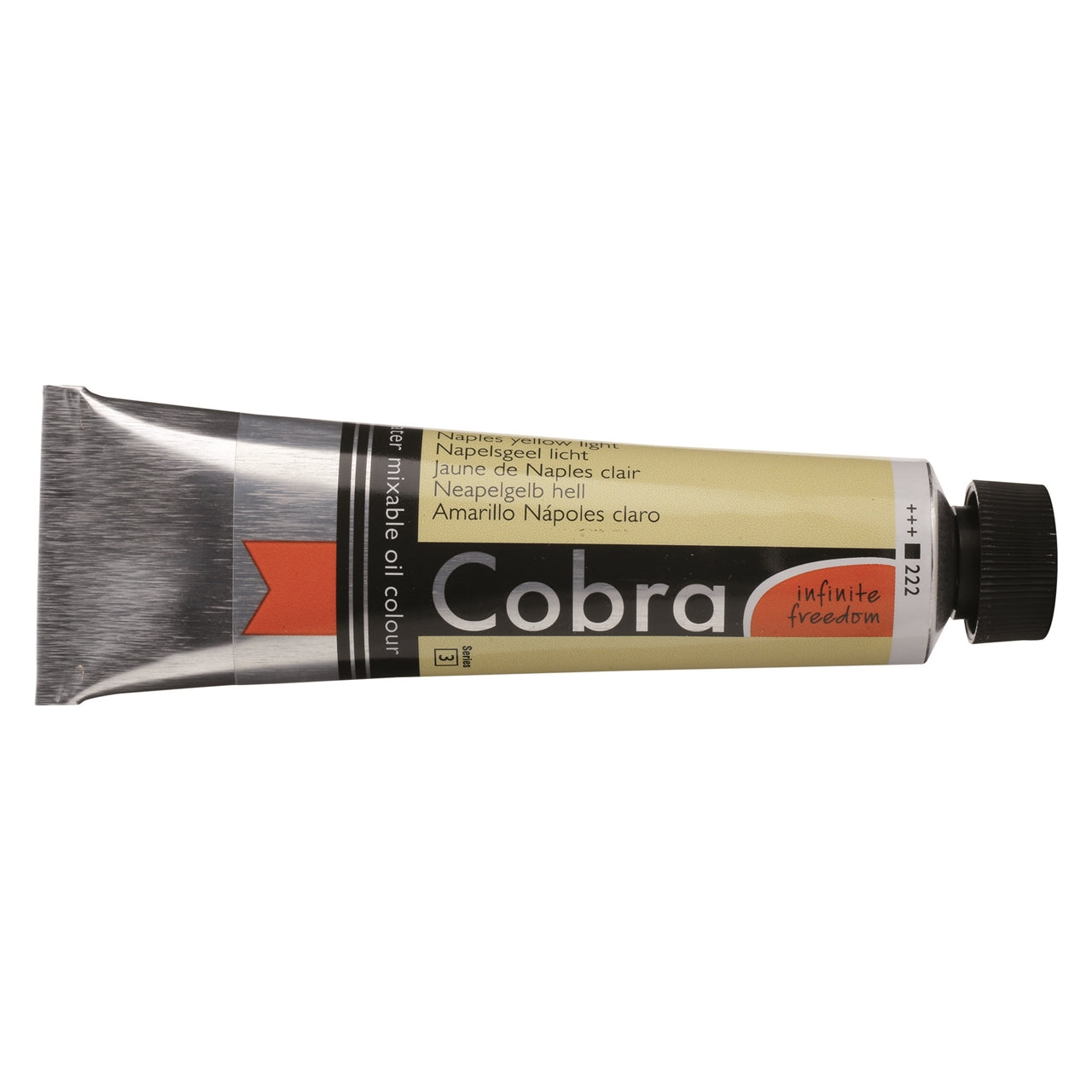 TALENS Cobra WMO 40ml S3: 222 Naples Yellow Light