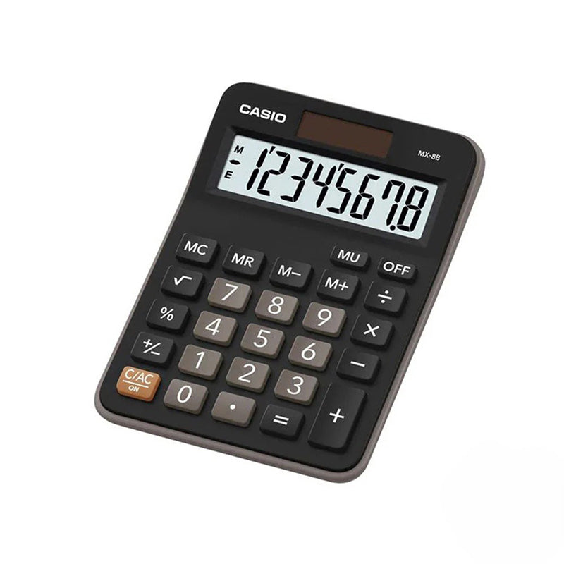 CASIO Calculator MX-8B Mini Desk Type