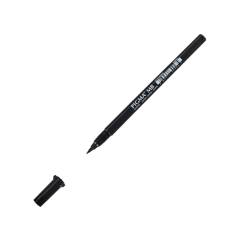 SAKURA Pigma Brush MB Medium XFVK-MB#49 Black