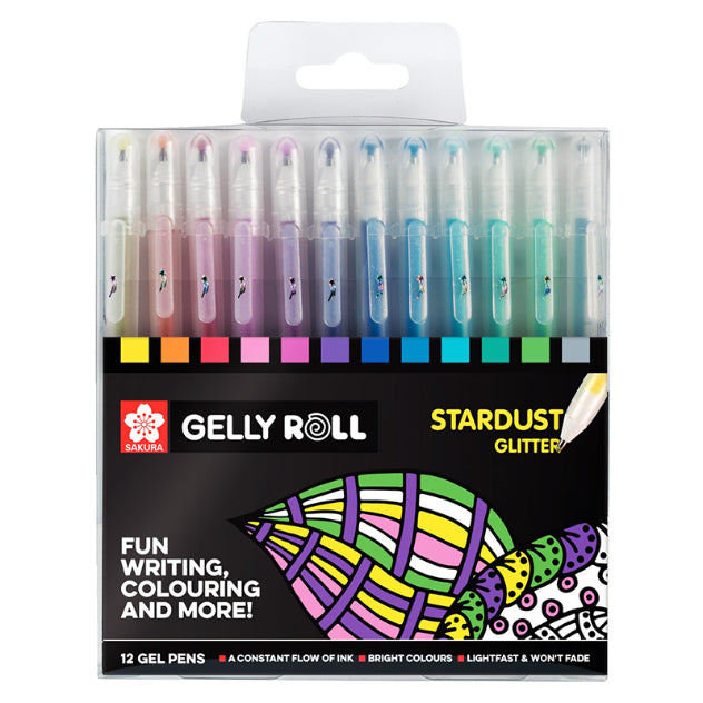 SAKURA Gelly Roll Stardust 12pcs Set