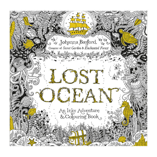 LOST OCEAN:AN INKY ADVENTURE Johanna Basford Default Title