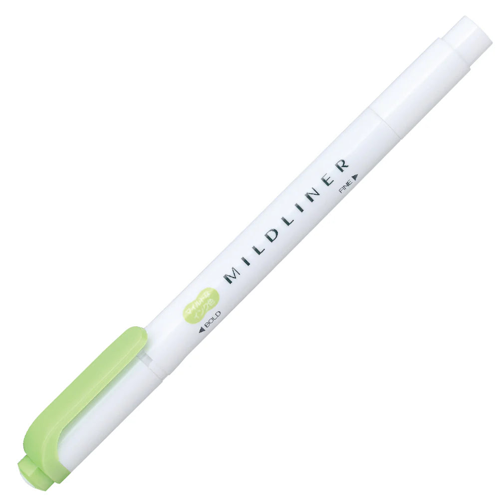 ZEBRA Mildliner Highlighter WKT7 Mild Green