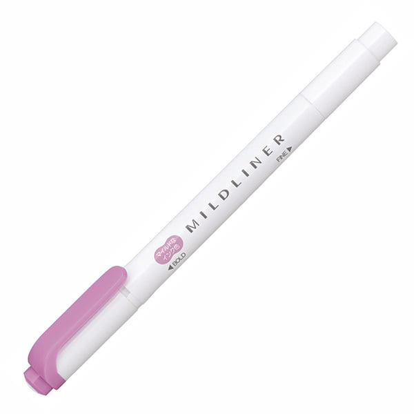 ZEBRA Mildliner Highlighter WKT7 Mild Magenta