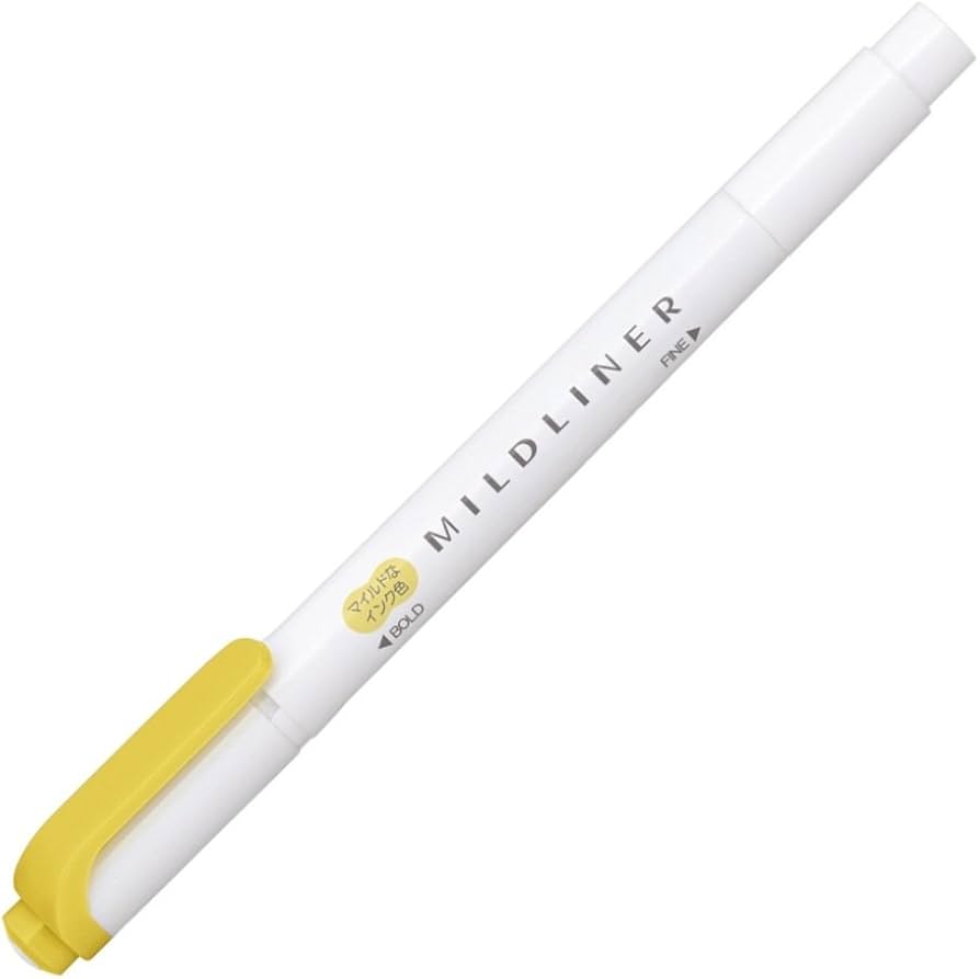 ZEBRA Mildliner Highlighter WKT7 Mild Gold