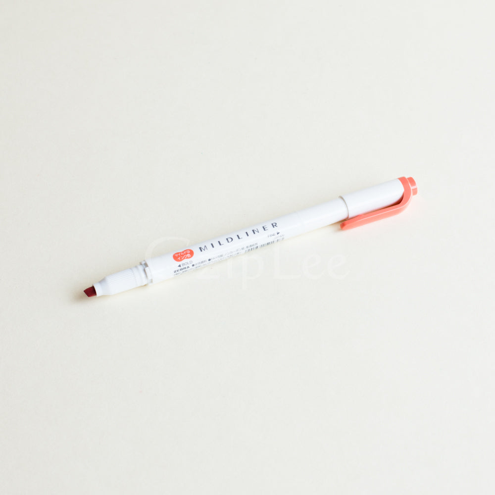 ZEBRA Mildliner Highlighter Mild Vermilion