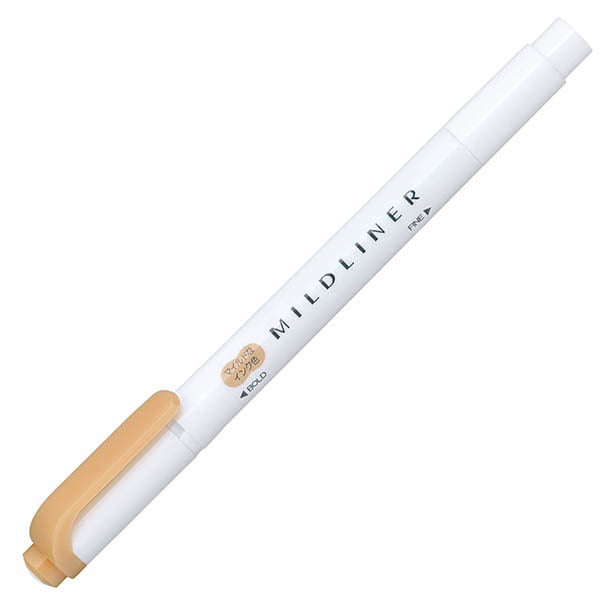 ZEBRA Mildliner Highlighter WKT7 Mild Orange