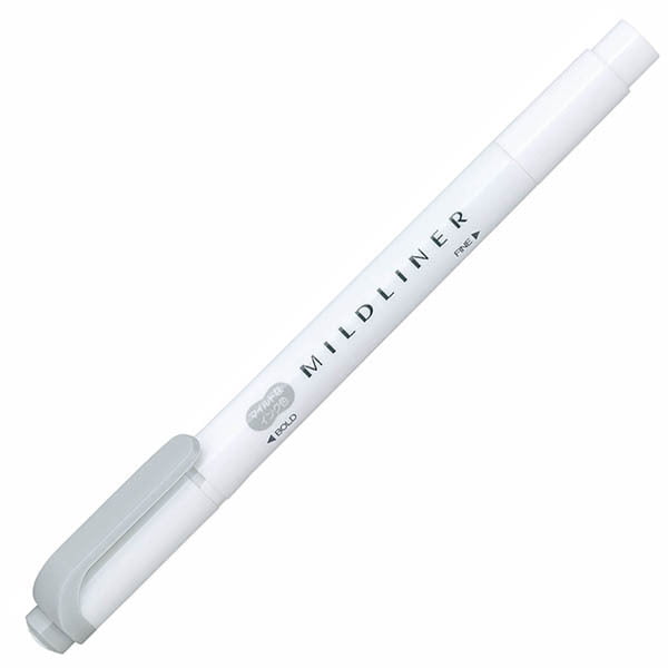 ZEBRA Mildliner Highlighter WKT7 Mild Gray
