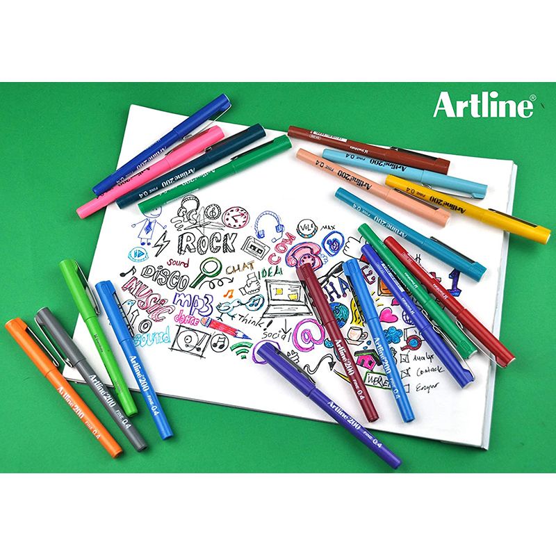 ARTLINE Sign Pen 200-Brown Default Title