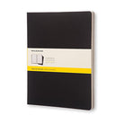 MOLESKINE Cahier XXL Squared Black Set of 3