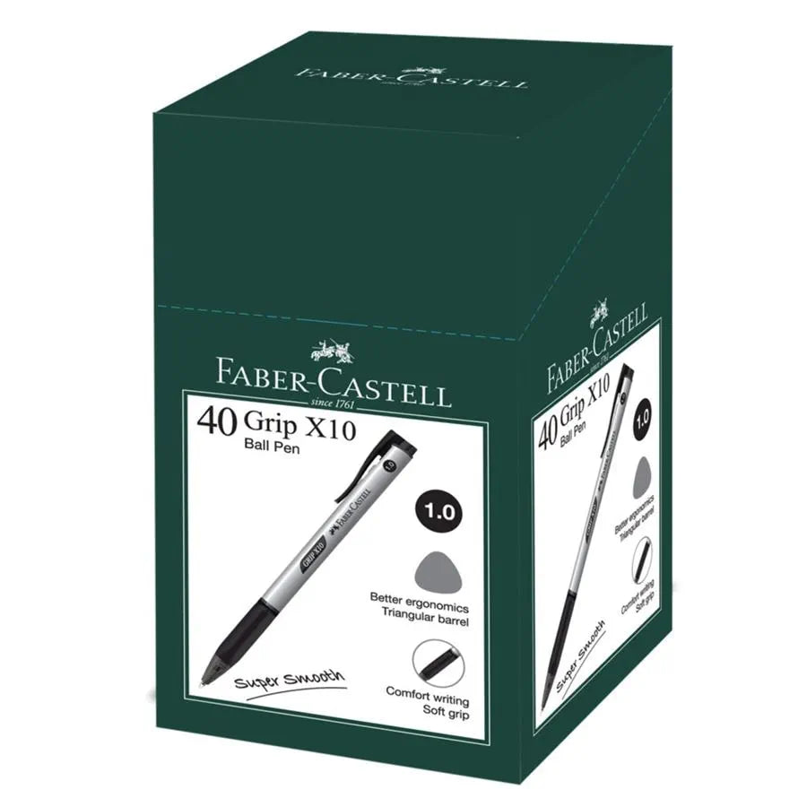 FABER-CASTELL Grip X10 1.0mm 547699 Black 40s