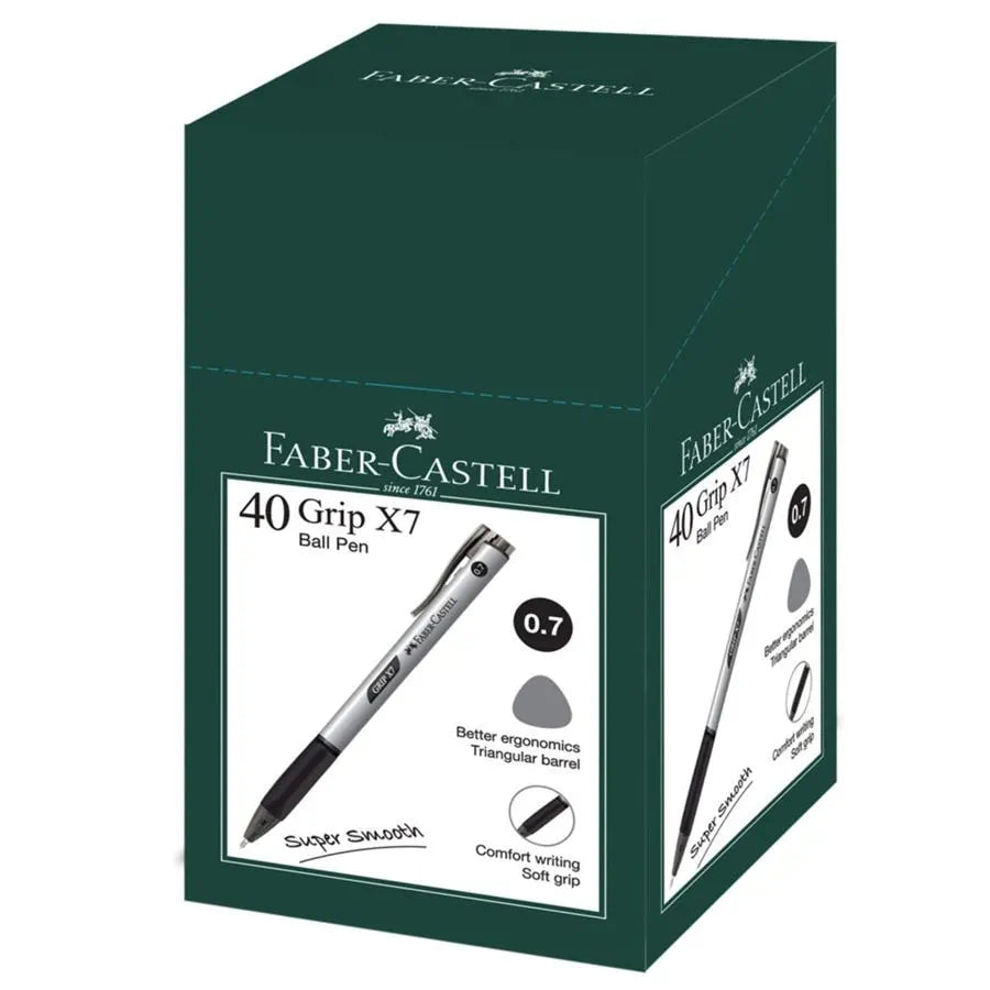 FABER-CASTELL Grip X7 0.7mm 547499 Black 40s