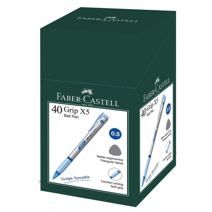 FABER-CASTELL Grip X5 0.5mm 547351 Blue 40s