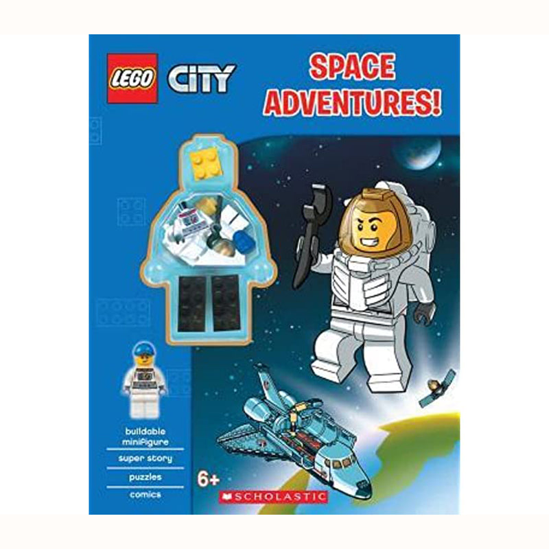 LEGO CITY:SPACE ADVENTURE ACTIVITY BOOK WITH MINIF Default Title