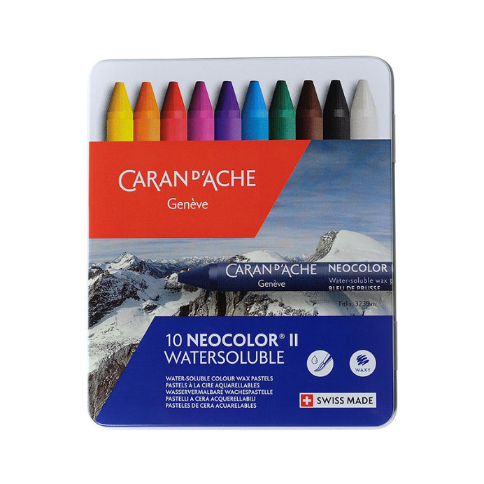 CARAN D'ACHE Neocolor II Pastels Tin of 10