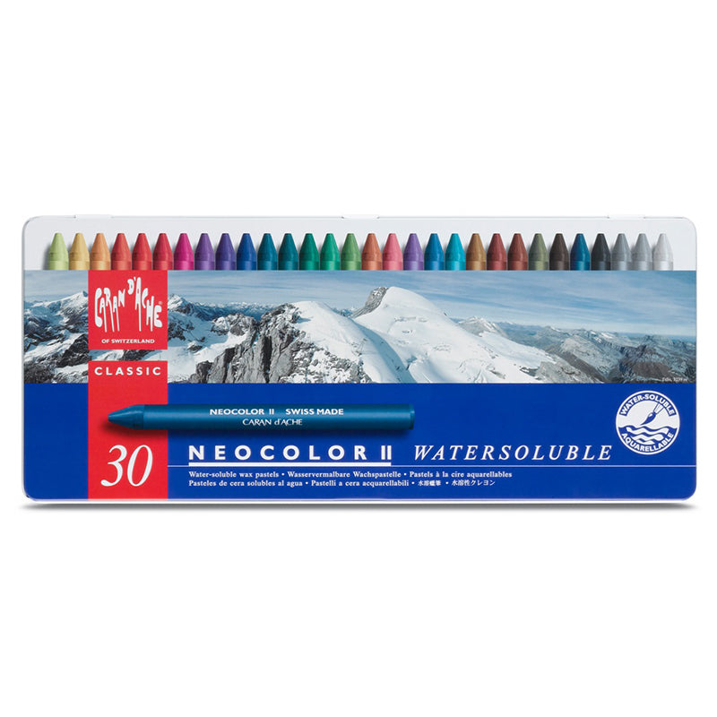 CARAN D'ACHE Neocolor II Pastels Tin of 30