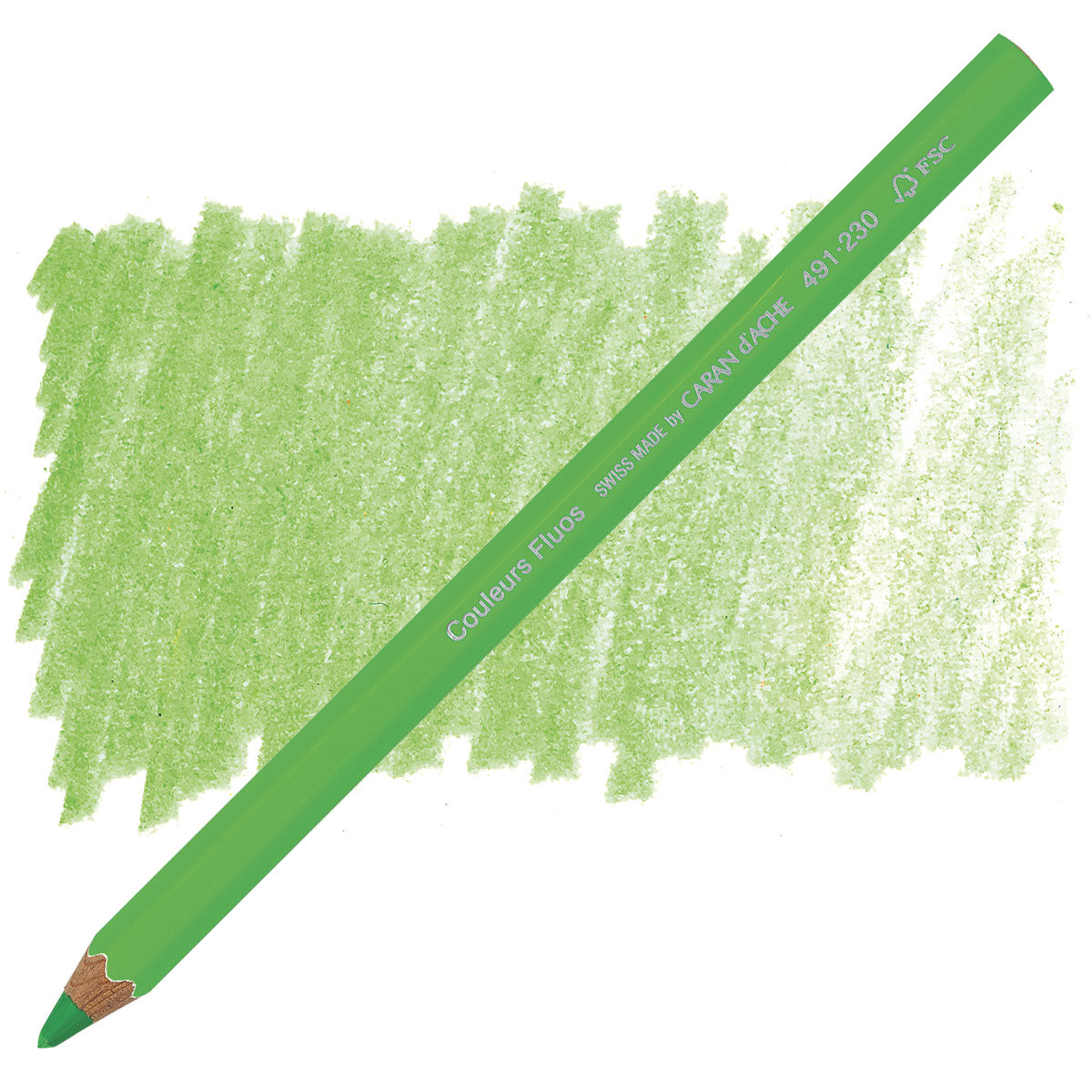 CARAN D'ACHE Colorblock Maxi Fluorescent Green Default Title