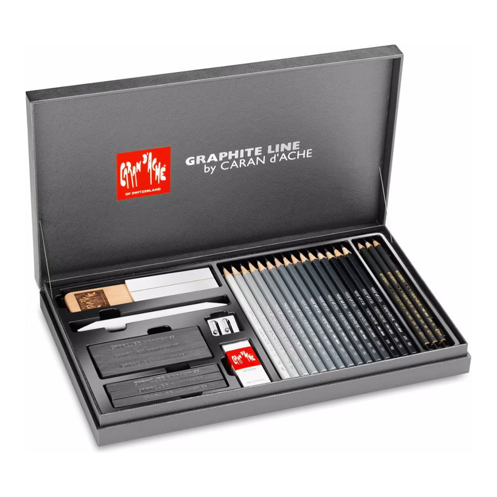 Caran d Ache GRAPHITE LINE WOODEN BOX 3000.415