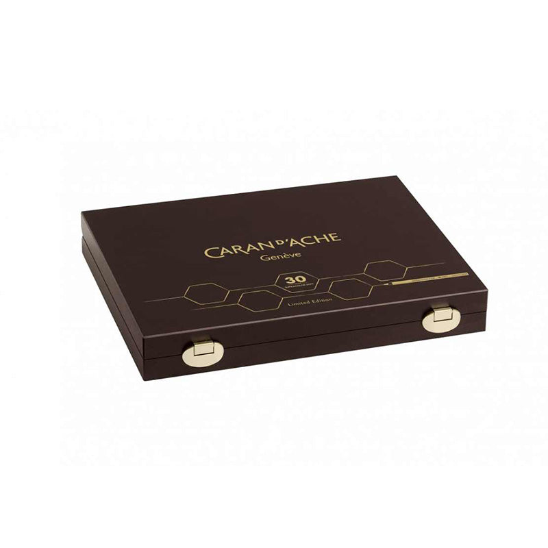 Caran d Ache THE WOODEN BOXES 30SUP+30PBL 3002.46