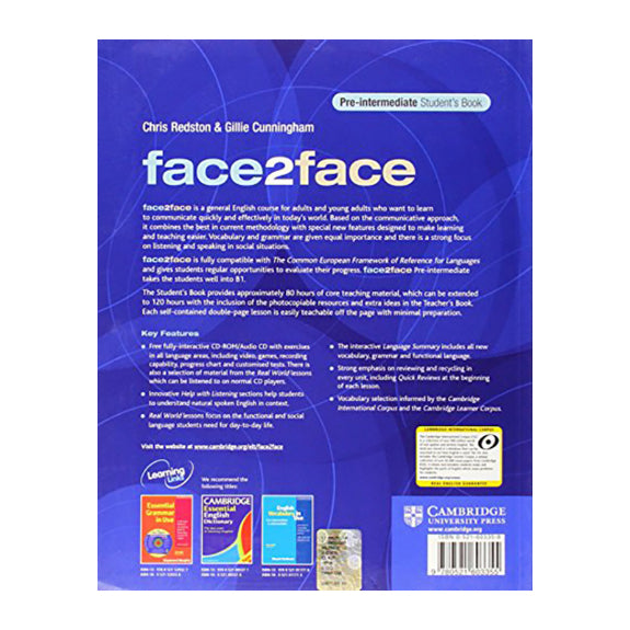 face2face PRE-INTER S/B WITH CD ROM Default Title