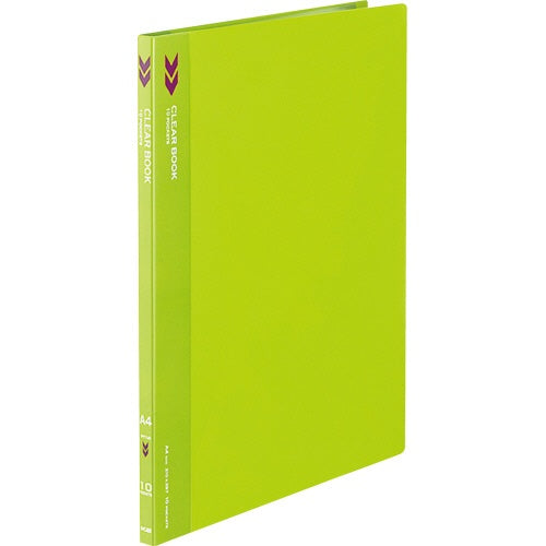KOKUYO K2 Clear Book 10P Yellow Green Default Title