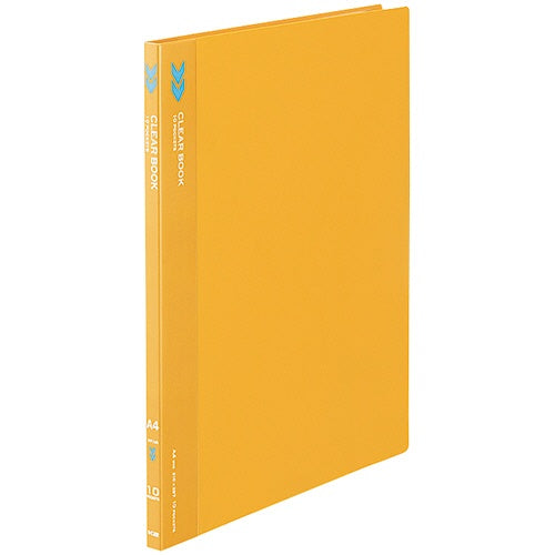 KOKUYO K2 Clear Book 10P Yellow Orange Default Title