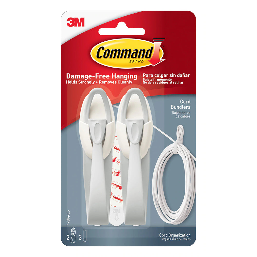 3M Command Cord Organizer 17304 Bundlers 2BD+3ST