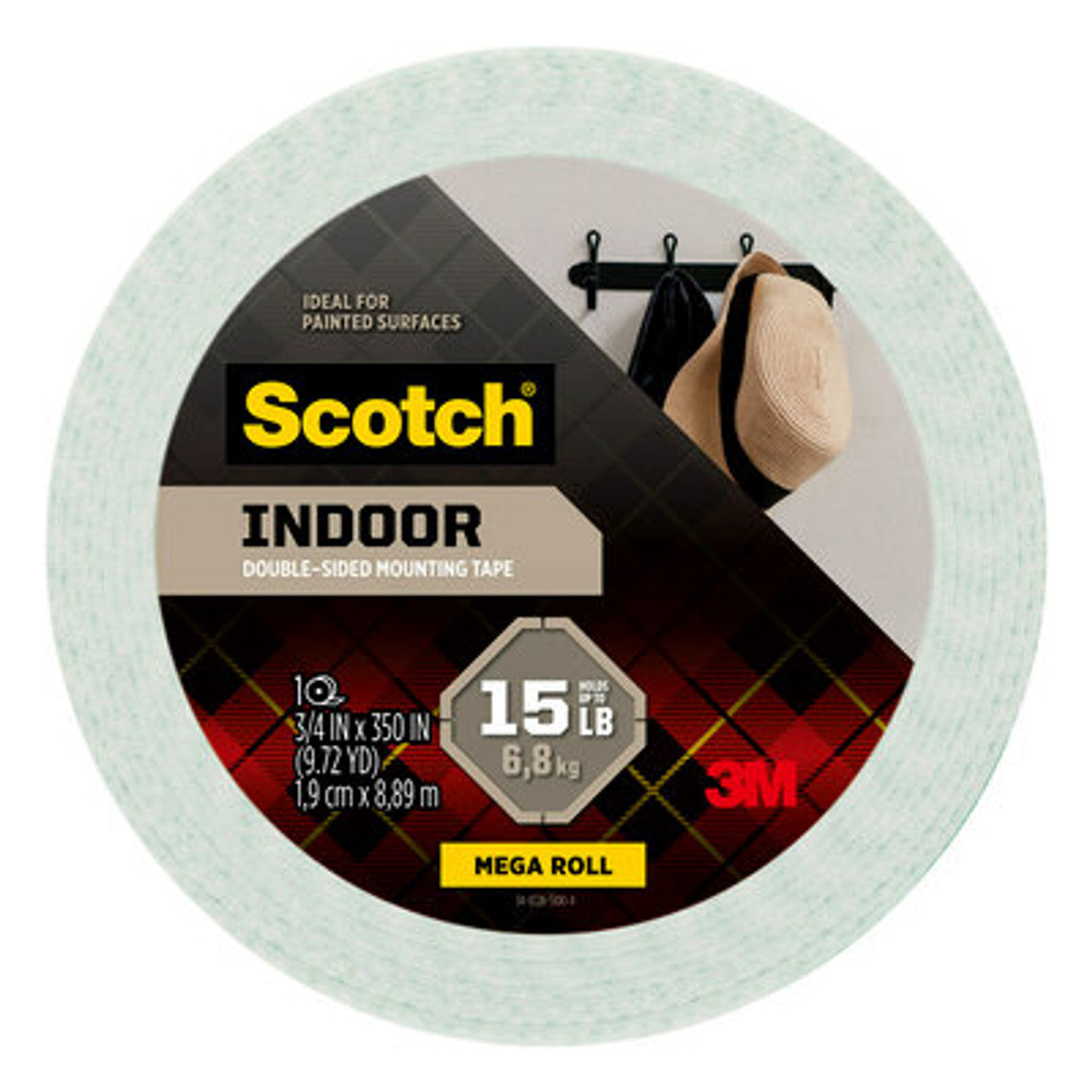 3M Scotch Indoor Mounting Tapes 110S 19mmx8.9M Per