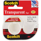 3M Scotch Transparent Tape+Disp. 157S 19mmx7.62M