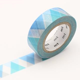 MT 1P Triangle And Diamond Blue 15mm
