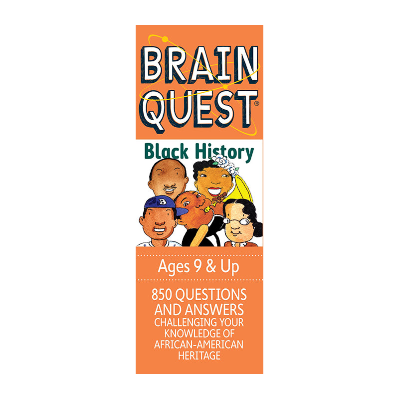BRAIN QUEST:BLACK HISTORY AGES 9 & UP Default Title