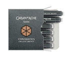 CARAN d'ACHE Ink Cartridges 6x Organic Brown