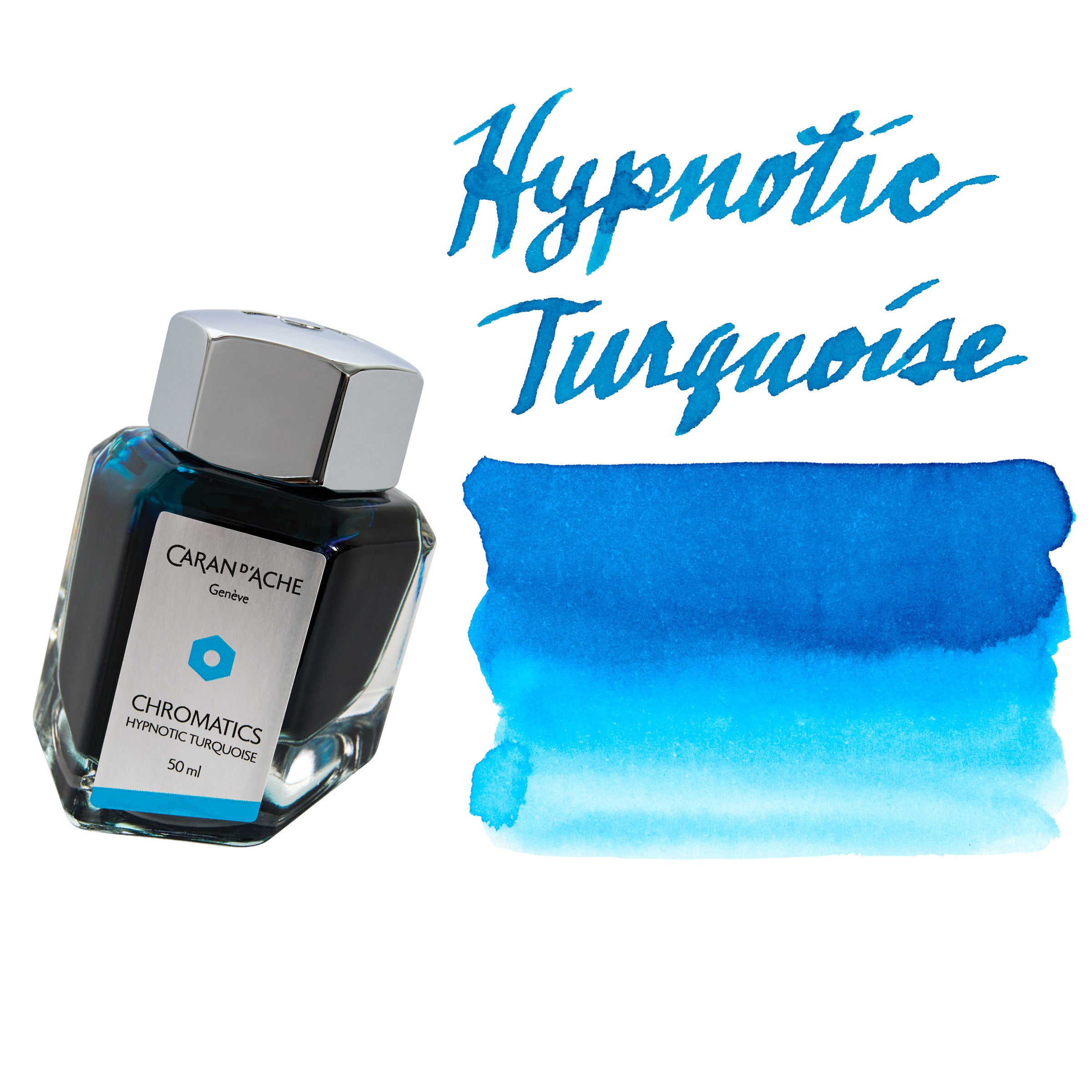 CARAN d'ACHE Chromatics 50ml Hypnotic Turquoise