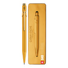 CARAN d'ACHE 849 Ball Pen Gold Bar w/Metal Case Default Title