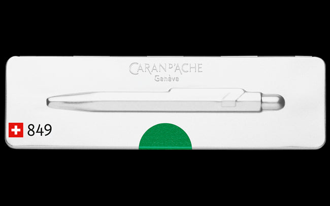 CARAN d'ACHE 849 Ball Pen Pop Line Metallic Green Default Title