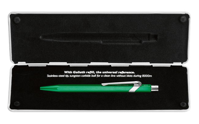CARAN d'ACHE 849 Ball Pen Pop Line Metallic Green Default Title