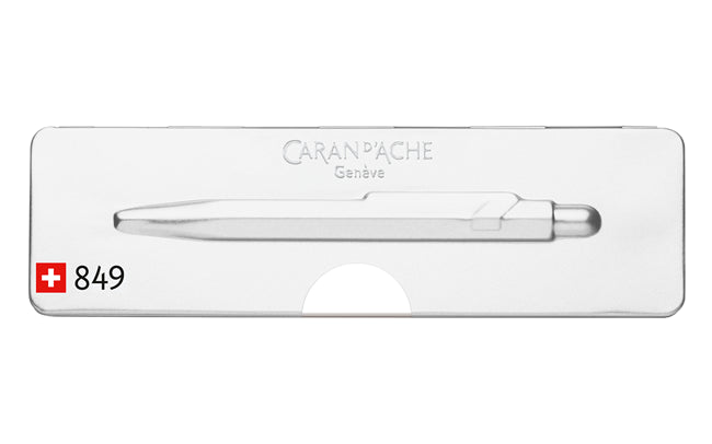 CARAN d'ACHE 849 Ball Pen Pop Line White Default Title