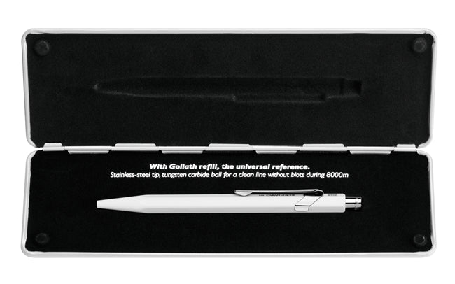 CARAN d'ACHE 849 Ball Pen Pop Line White Default Title