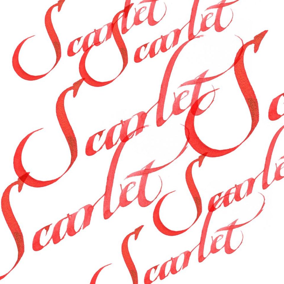 WINSOR & NEWTON Calligraphy Ink 30ml S1 601 Scarlet
