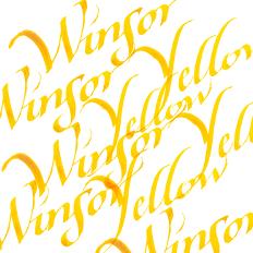 WINSOR & NEWTON Calligraphy Ink 30ml S1 730 Winsor Yellow