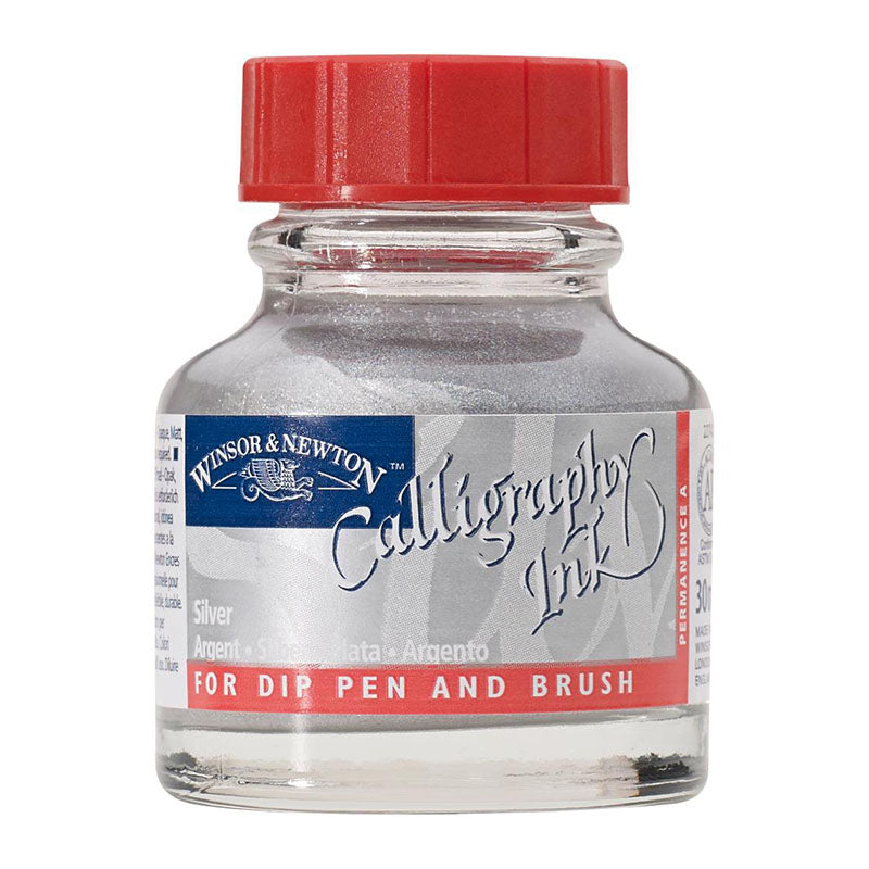 WINSOR & NEWTON Calligraphy Ink 30ml S2 617 Silver