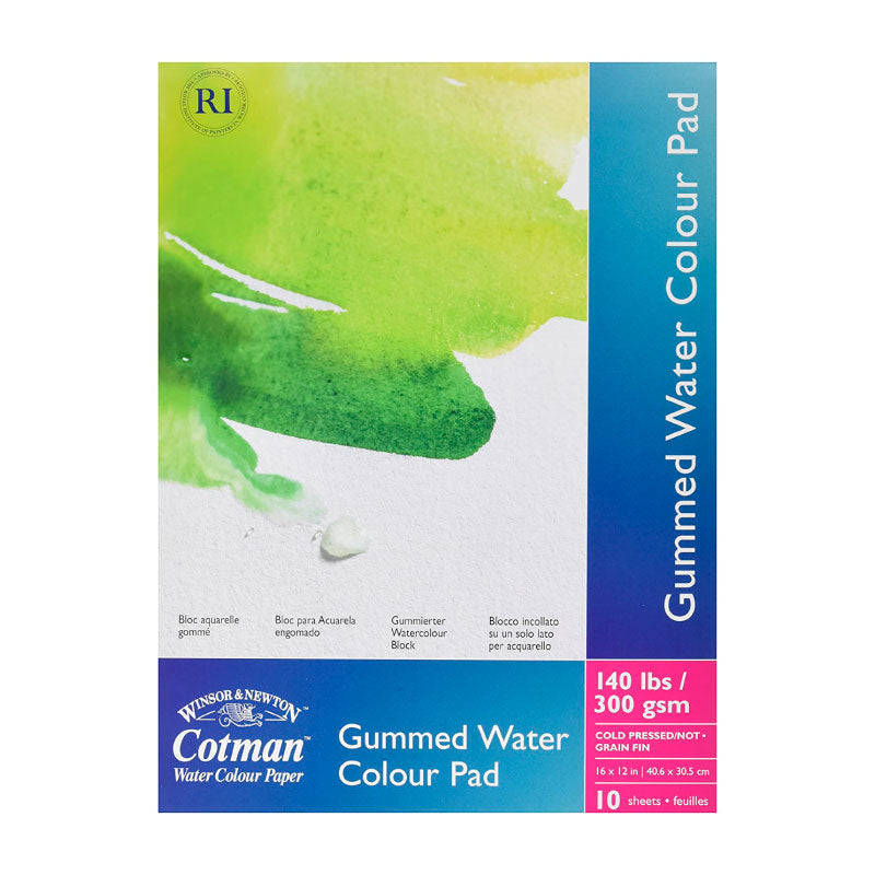 WINSOR & NEWTON Cotman Cold Pressed Gummed Pad 300G 10S 20"x16